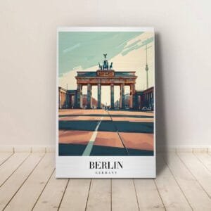 Berlin Brandenburger Tor Alumínium Kép