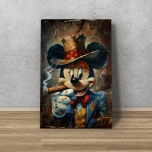 Mickey Mouse Kalapos Cigivel Alumínium Kép