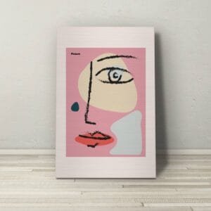 Picasso Vonalai Alumínium Kép